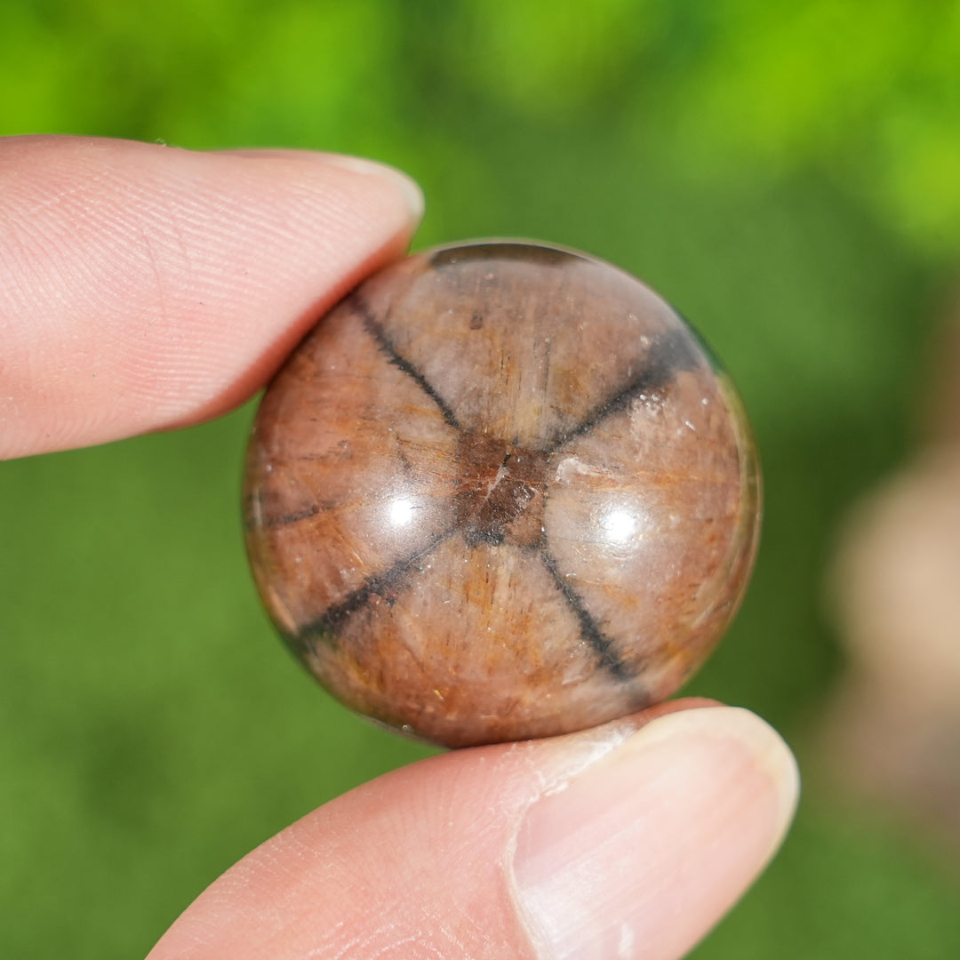 Natural Chiastolite Sphere