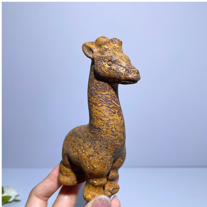 Giraffe Carving