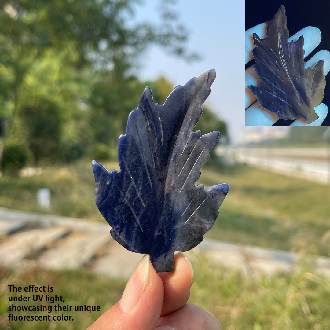 Natural Crystal Delicate Maple Leaf