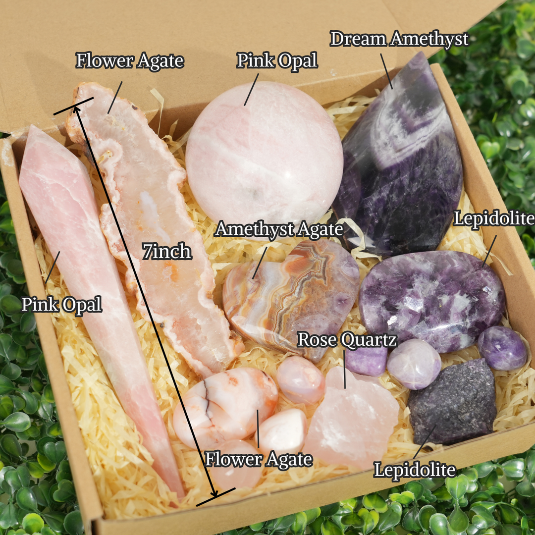 Natural Crystal Self-care Healing Value Bundle