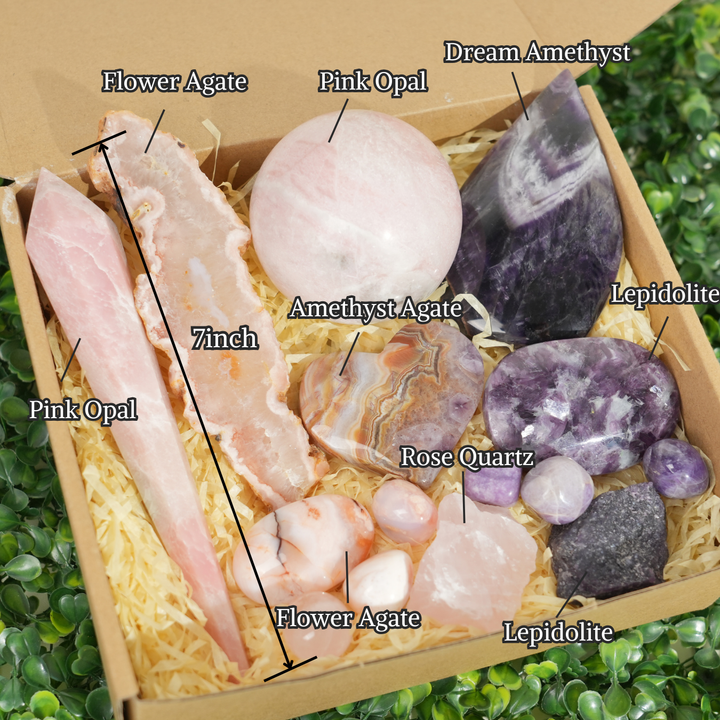 Natural Crystal Self-care Healing Value Bundle