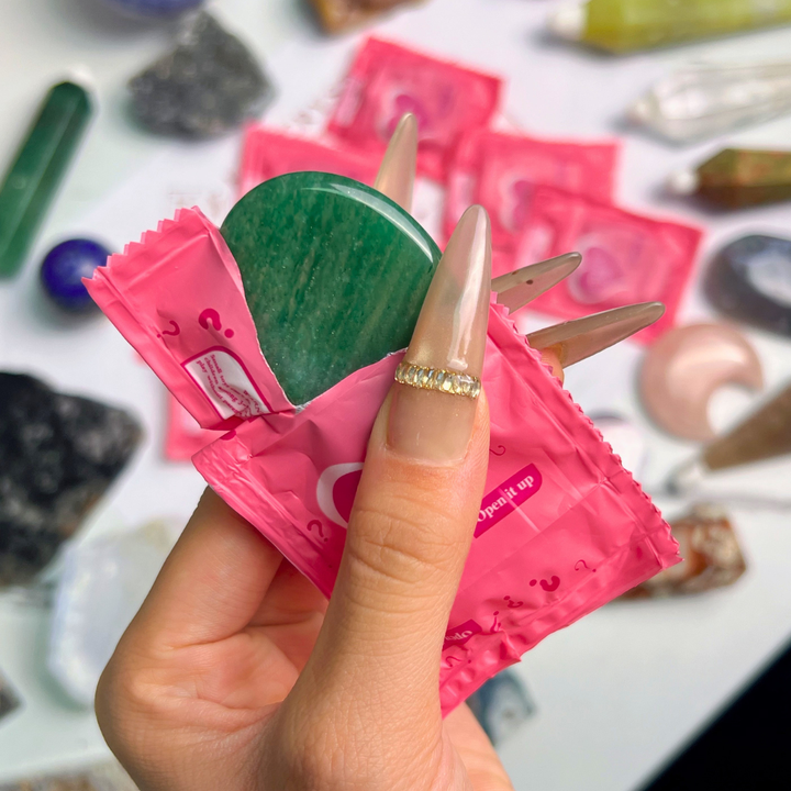 Capsules de cristal mystérieuses (sans culbutage)