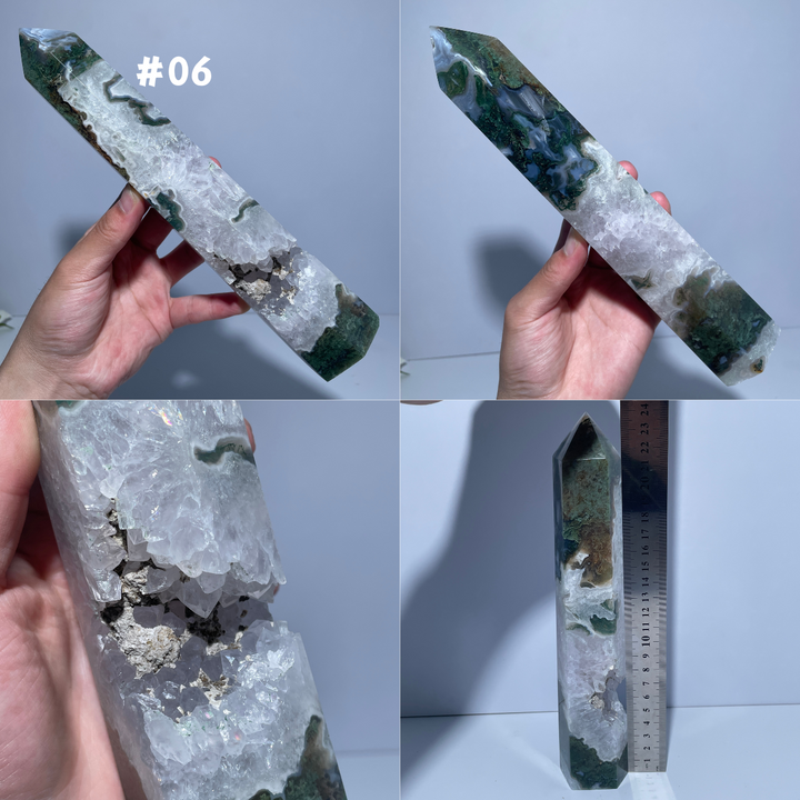 Unique,Moss Agate Point
