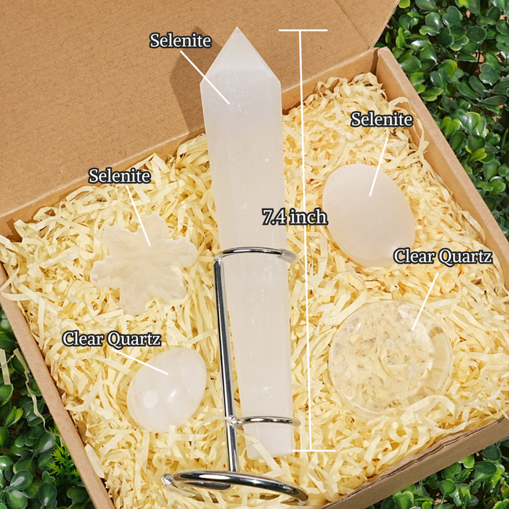 Natural Crystal Self-care Healing Value Bundle
