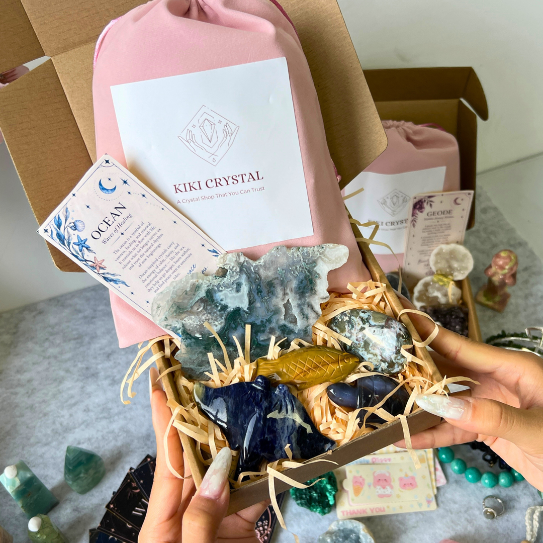Mystery Theme Crystal Bag