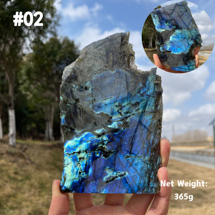 Unique,Natural Labradorite Slice