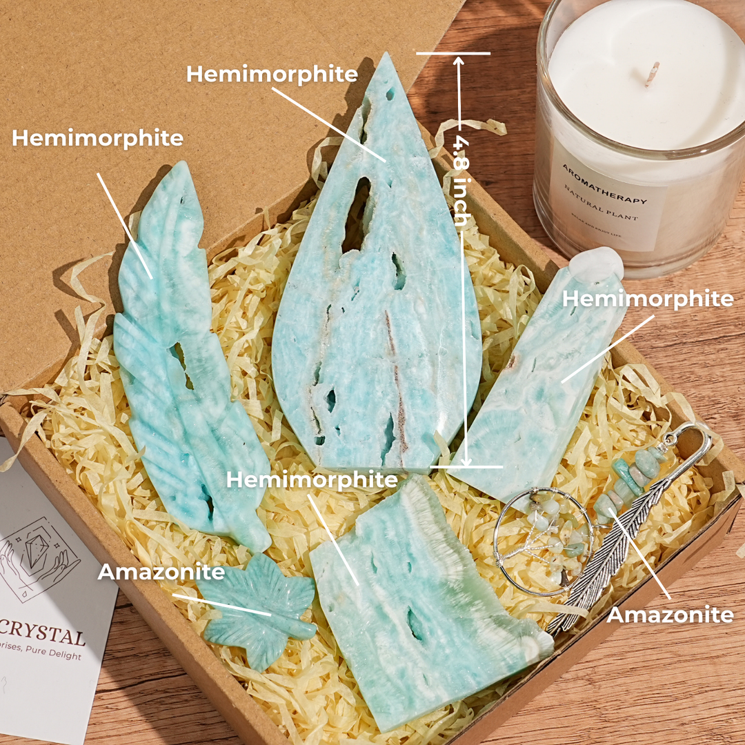 Super Value Natural Crystal - Ocean Blue Dreamscape