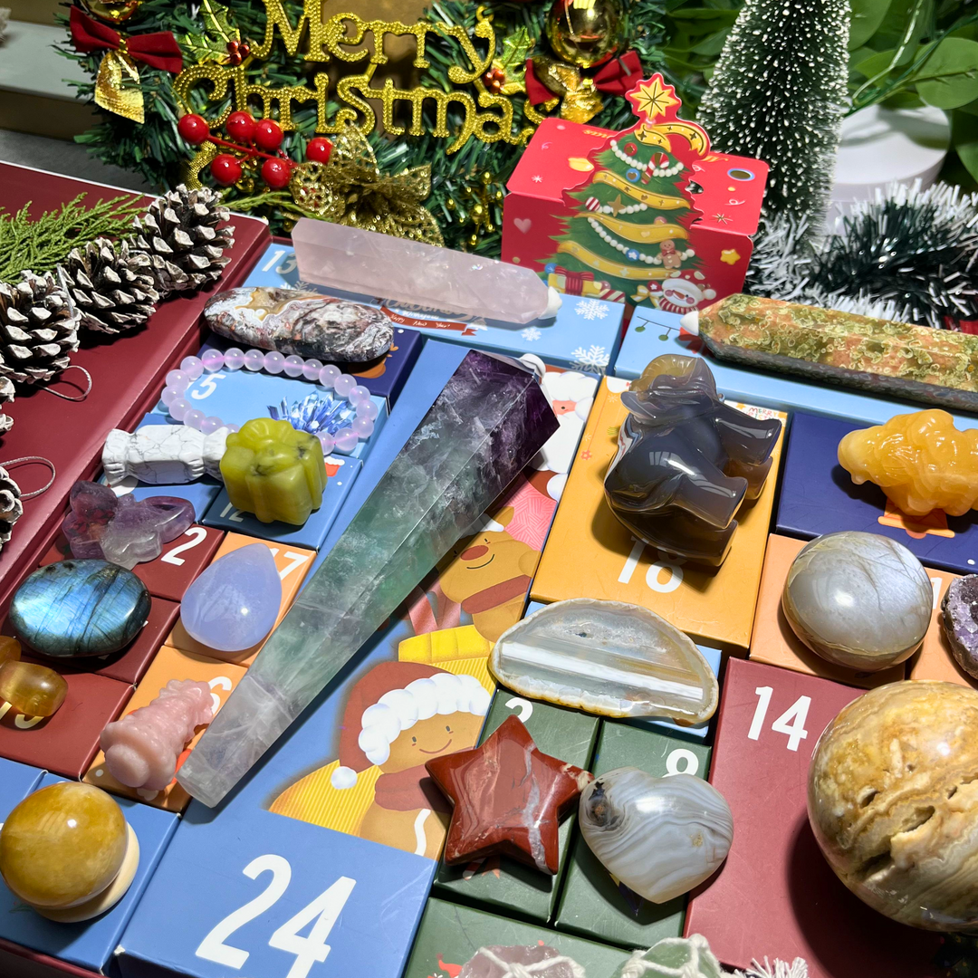 Christmas Advent Calendar Crystal Gift Box