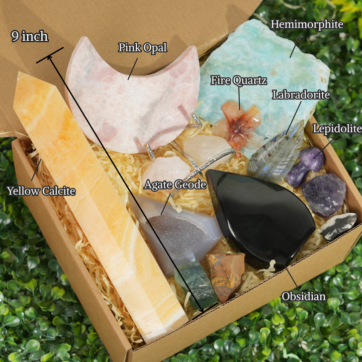Natural Crystal Self-care Healing Value Bundle