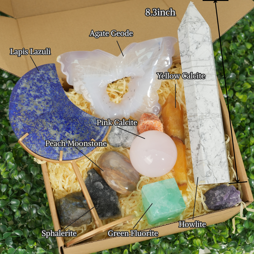 Natural Crystal Self-care Healing Value Bundle