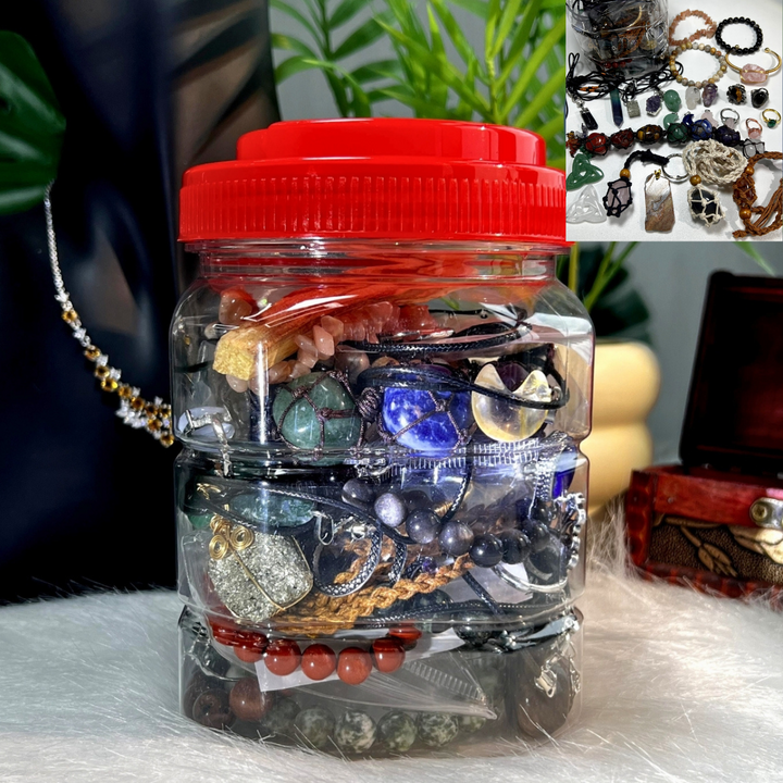 Crystal Jewelry Jar