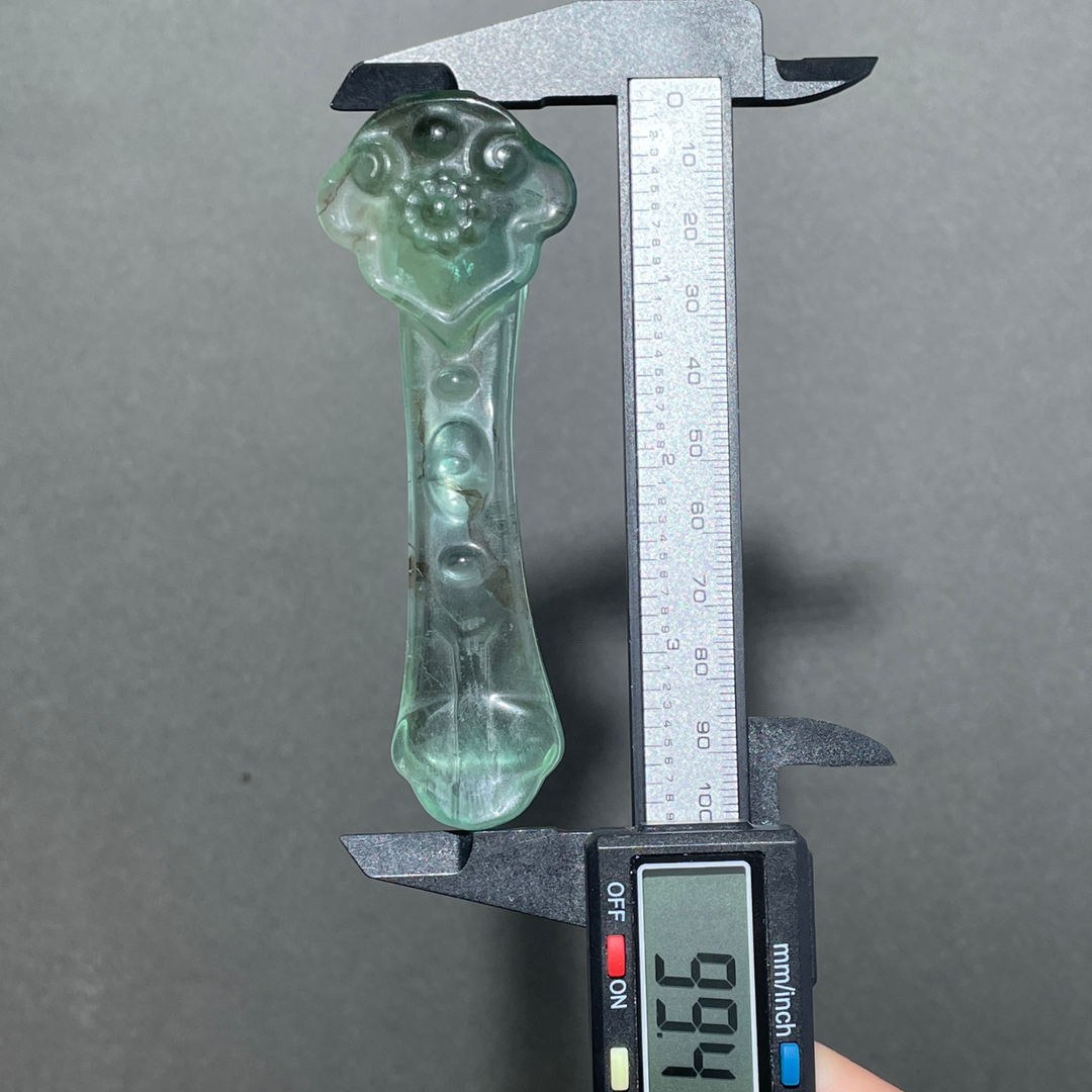 Fluorite Ruyi Carving