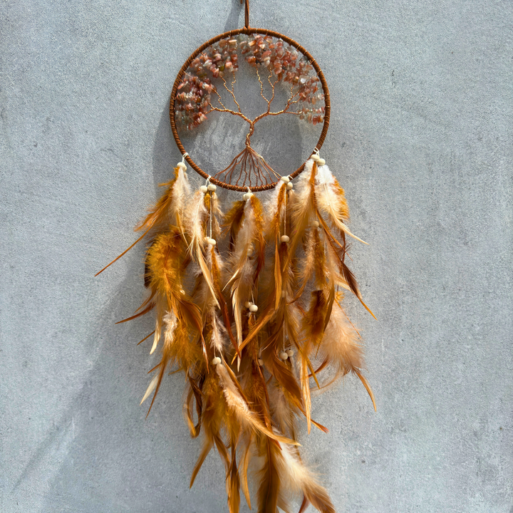 Tree of Life Feather Dream Catcher