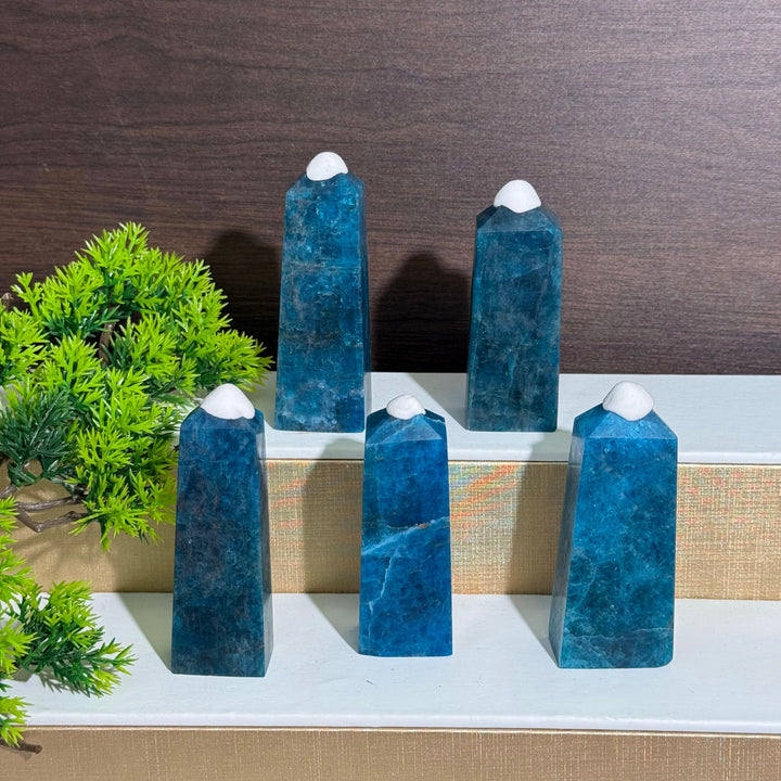 Blue Apatite Point