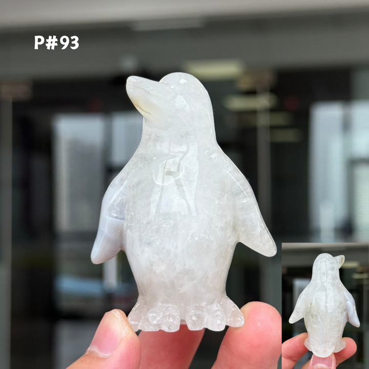Unique, Agate Geode Penguin