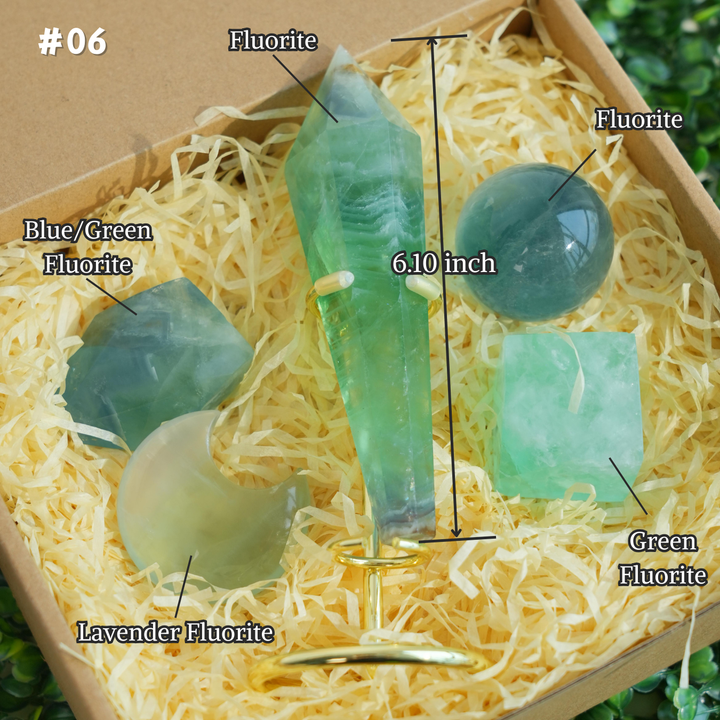 Natural Crystal Self-care Healing Value Bundle