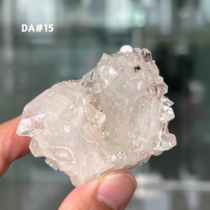 Unique, Diamond Apophyllite w/ Pink Zeolite Var.Stilbite