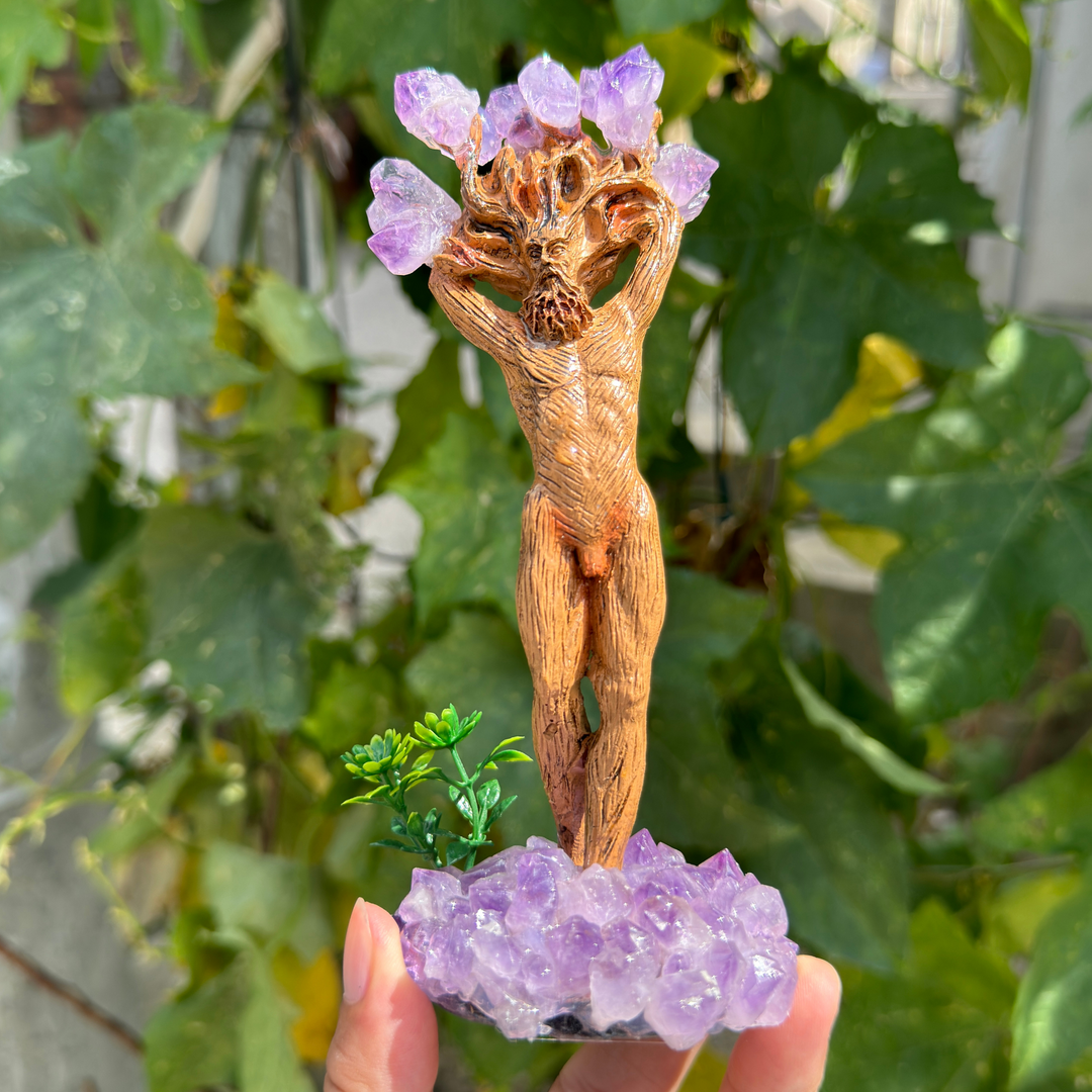 Amethyst Resin Treant