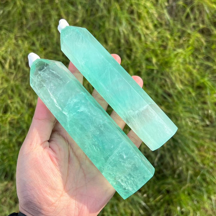 Green Fluorite Tower