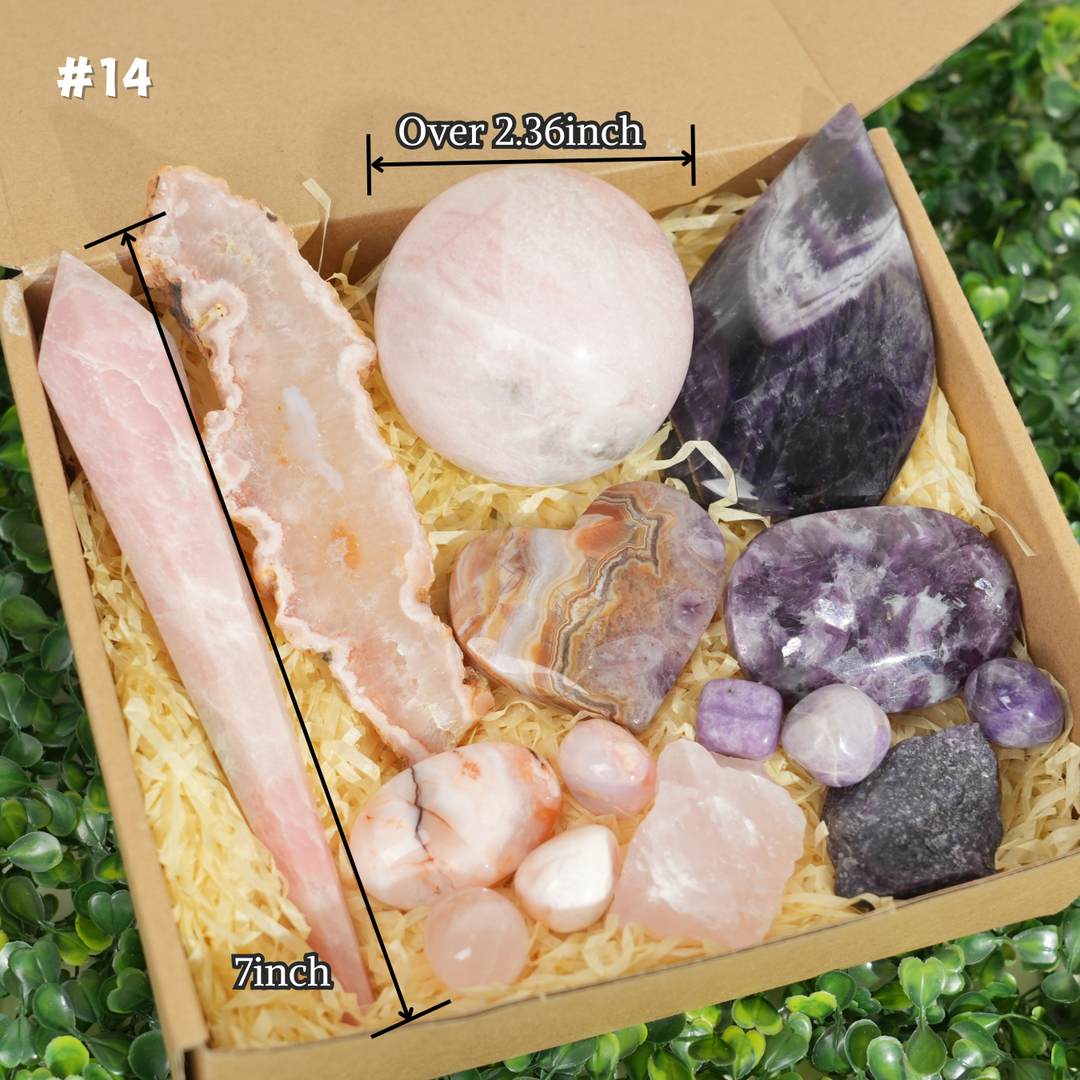 Natural Crystal Self-care Healing Value Bundle