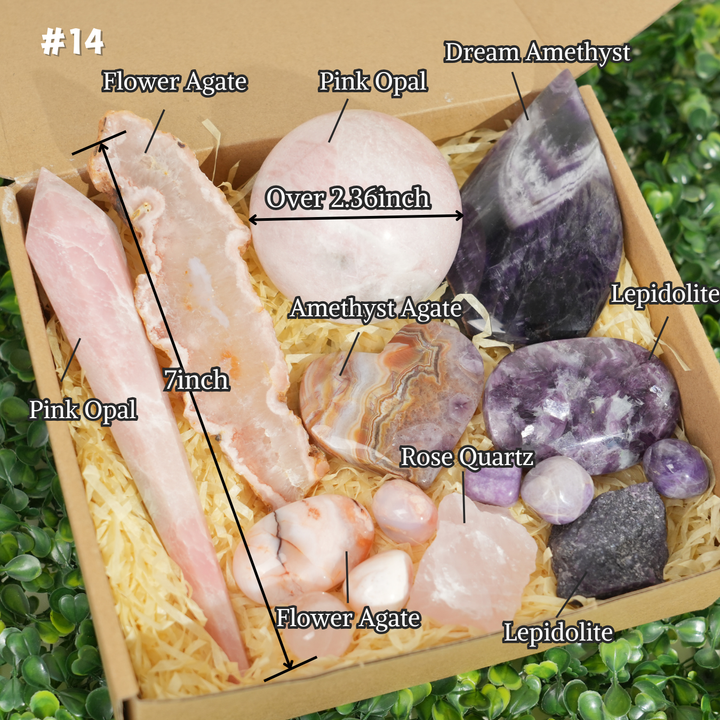 Natural Crystal Self-care Healing Value Bundle