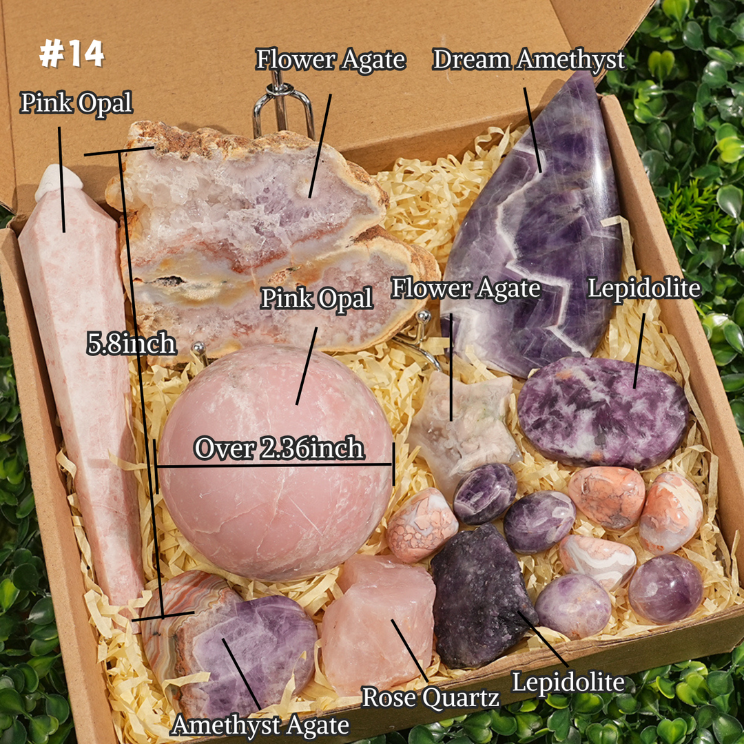 Natural Crystal Self-care Healing Value Bundle