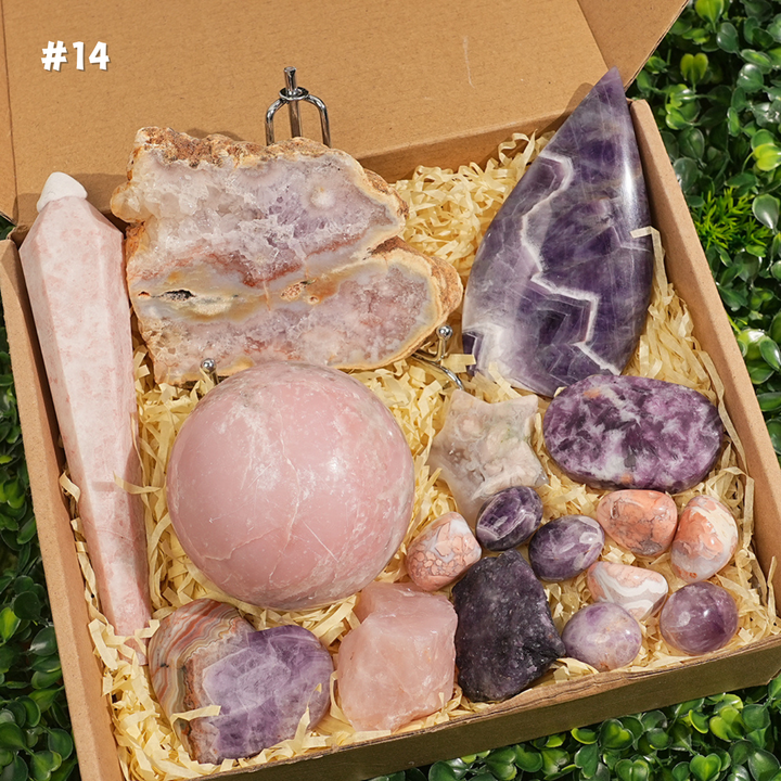 Natural Crystal Self-care Healing Value Bundle