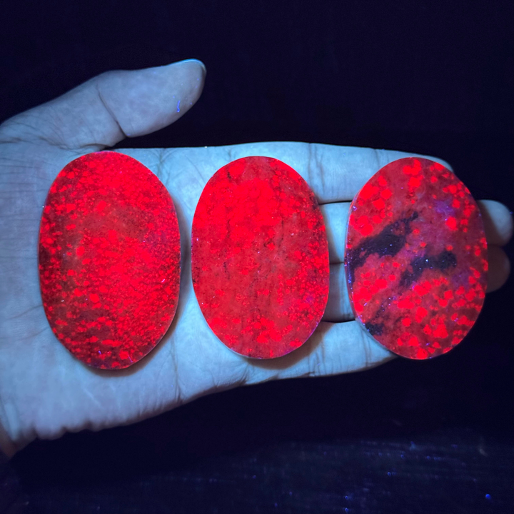 Ruby In Kyanite Palm Stone