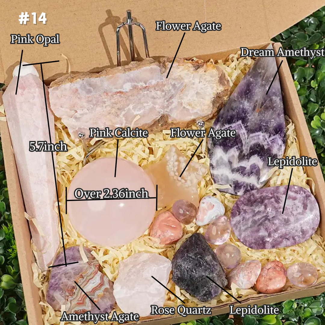 Natural Crystal Self-care Healing Value Bundle