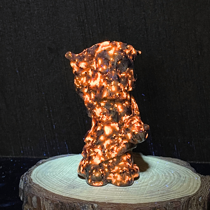 Yooperlite Carving Witch