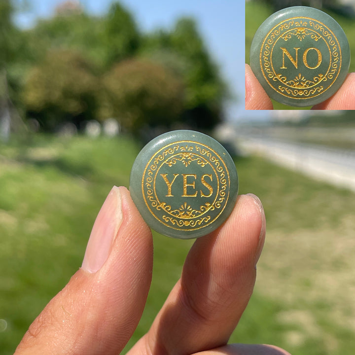 Natural Crystal Decision Coin