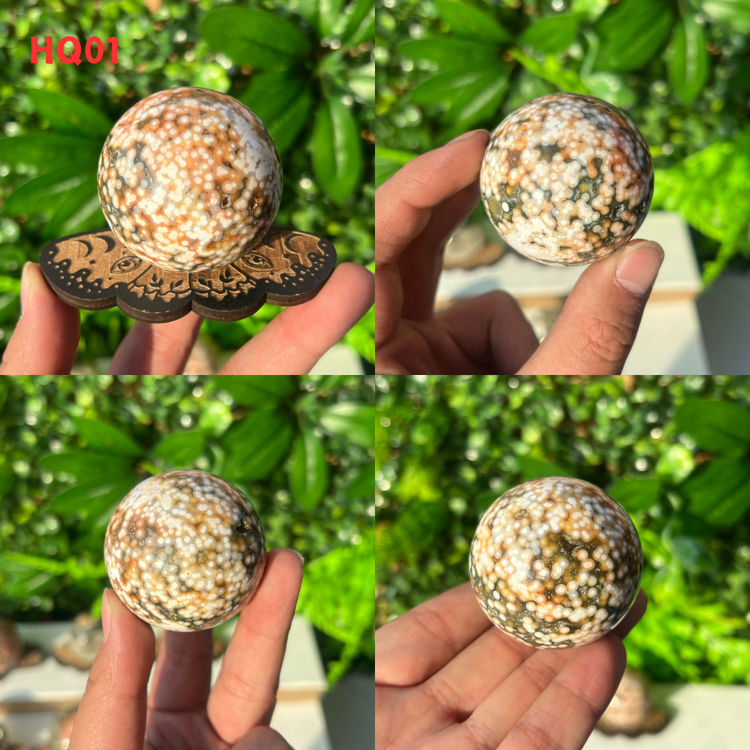 5th Vein Ocean Jasper Sphere