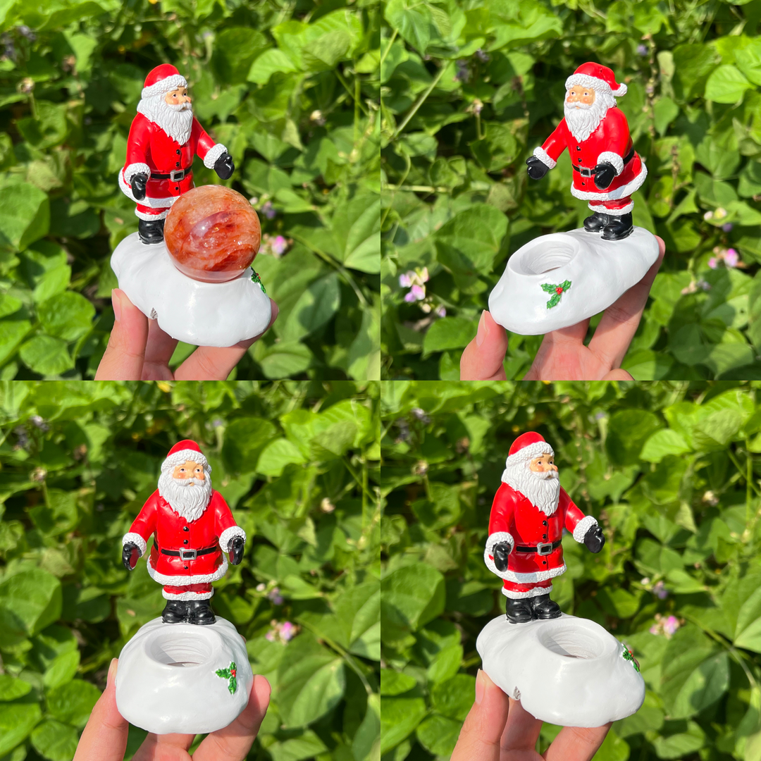 Christmas Resin Sphere Holder