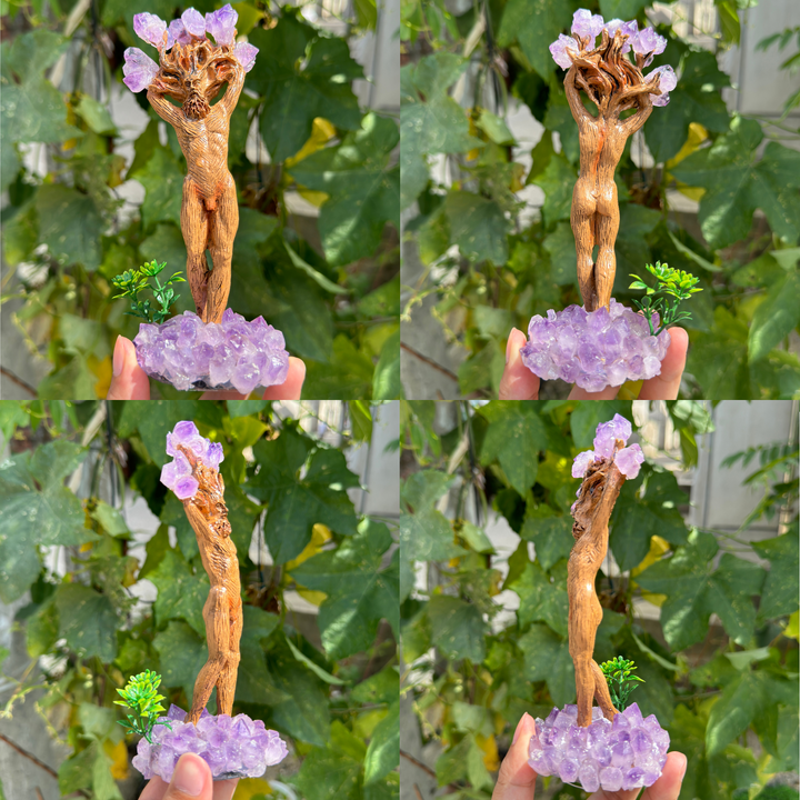 Amethyst Resin Treant