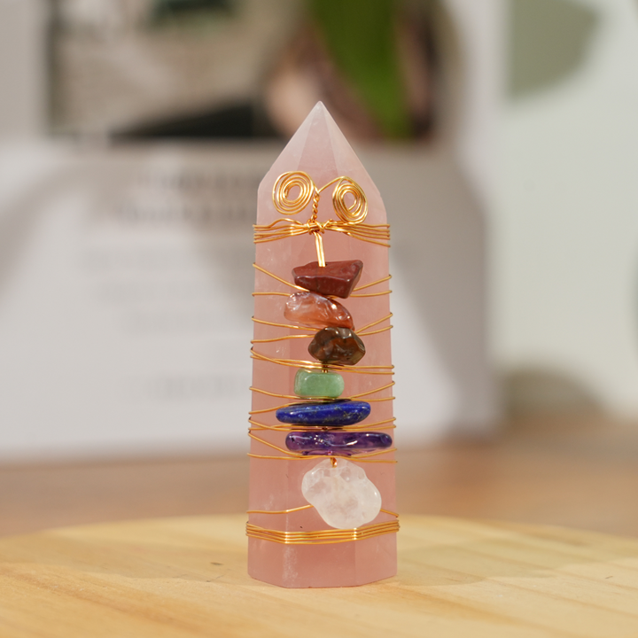 Colorful Chips Crystal Point