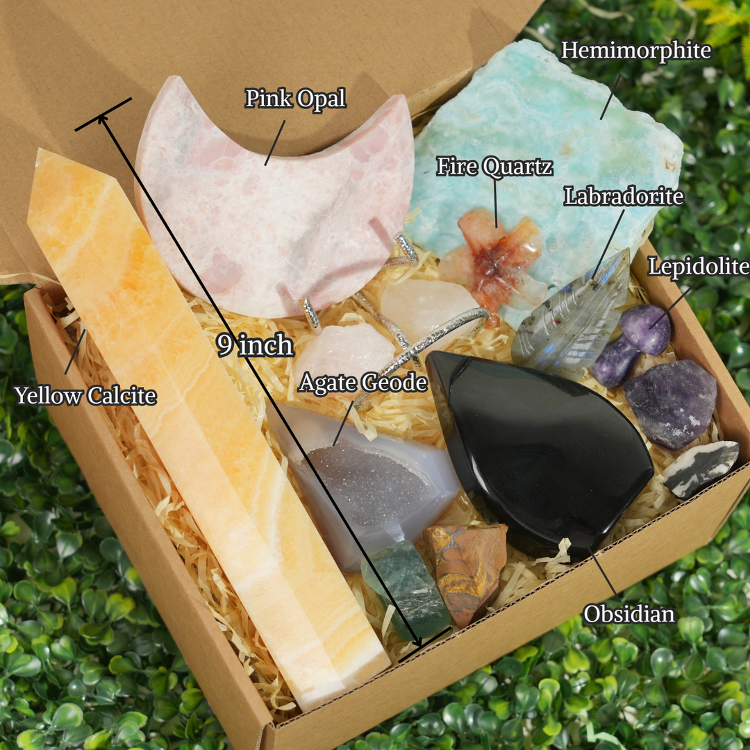 Colorful Magic Garden Crystal Set