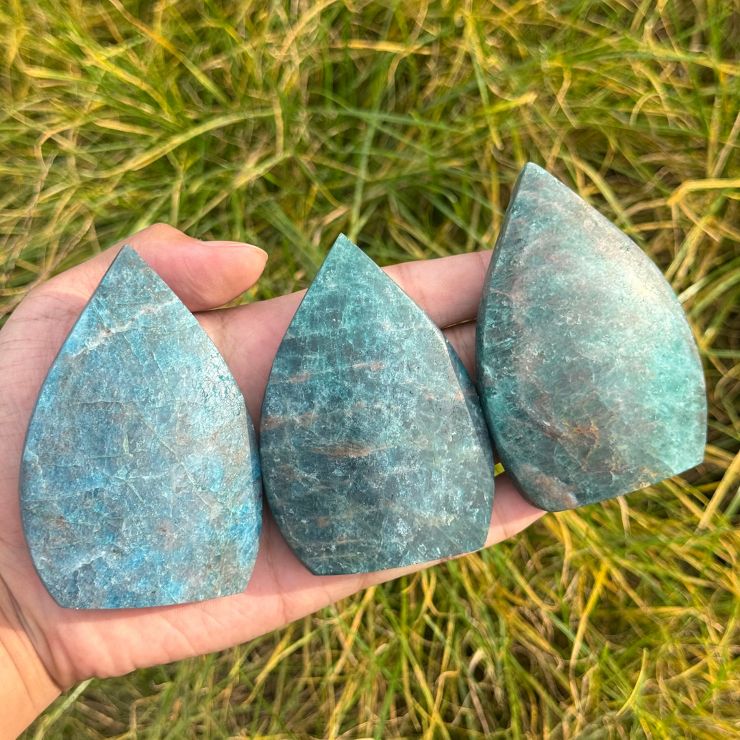 Blue Apatite Teardrop