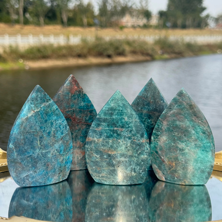 Blue Apatite Teardrop