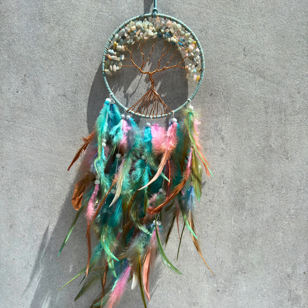 Tree of Life Feather Dream Catcher