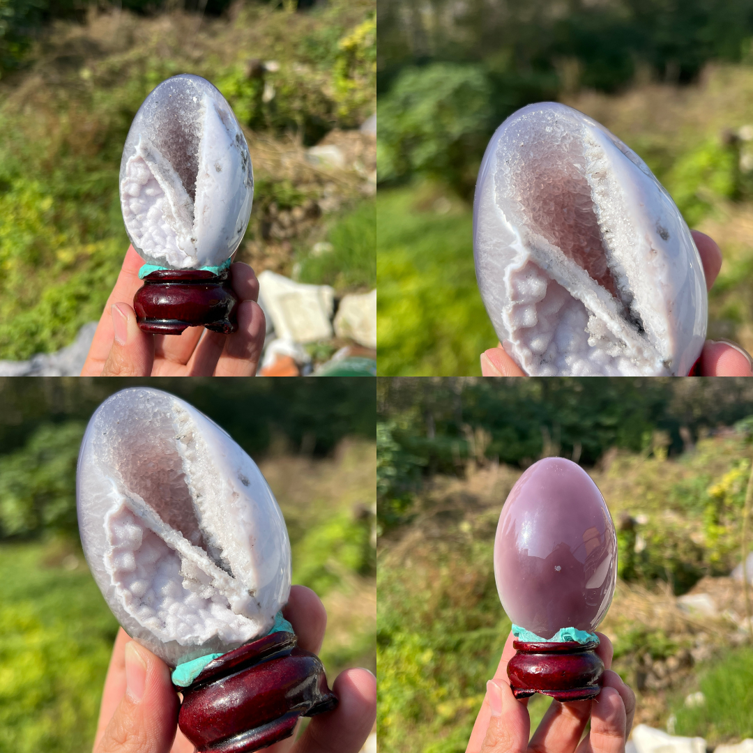 Agate Geode Egg