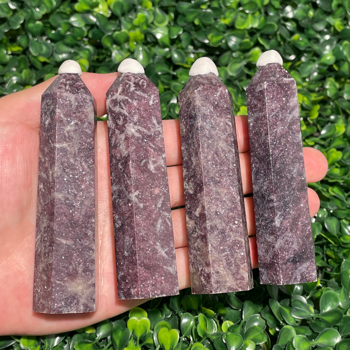 Lepidolite Point