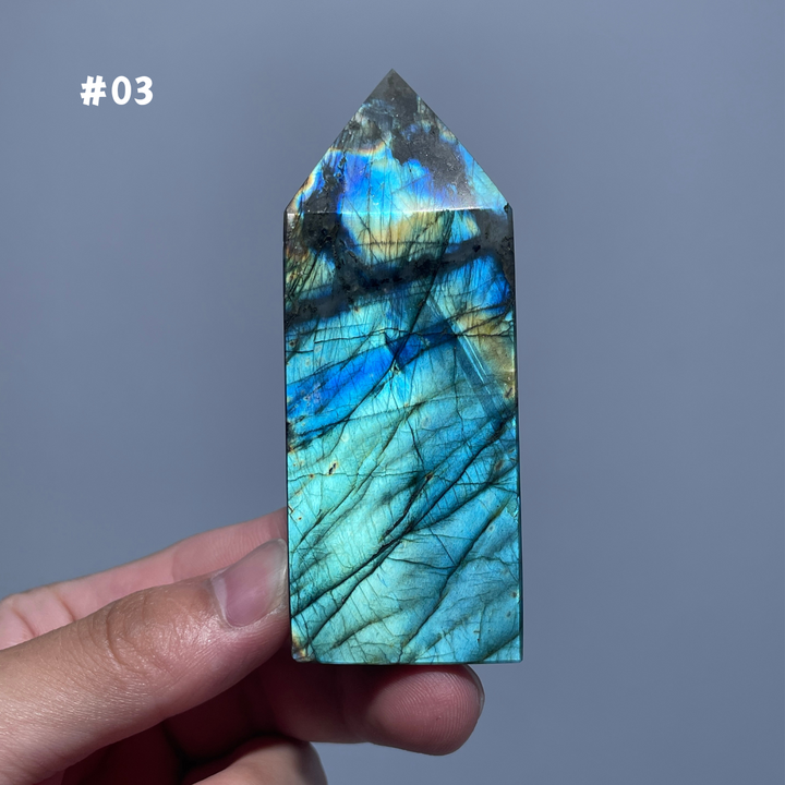 High Quality,Labradorite Point