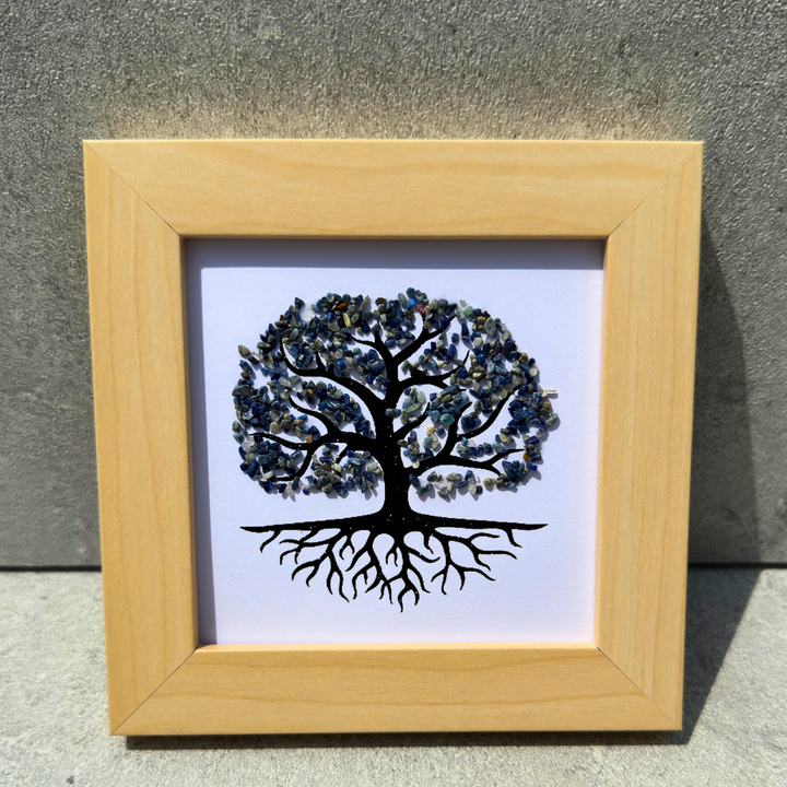 Tree of Life Roots Crystal Photo Frame