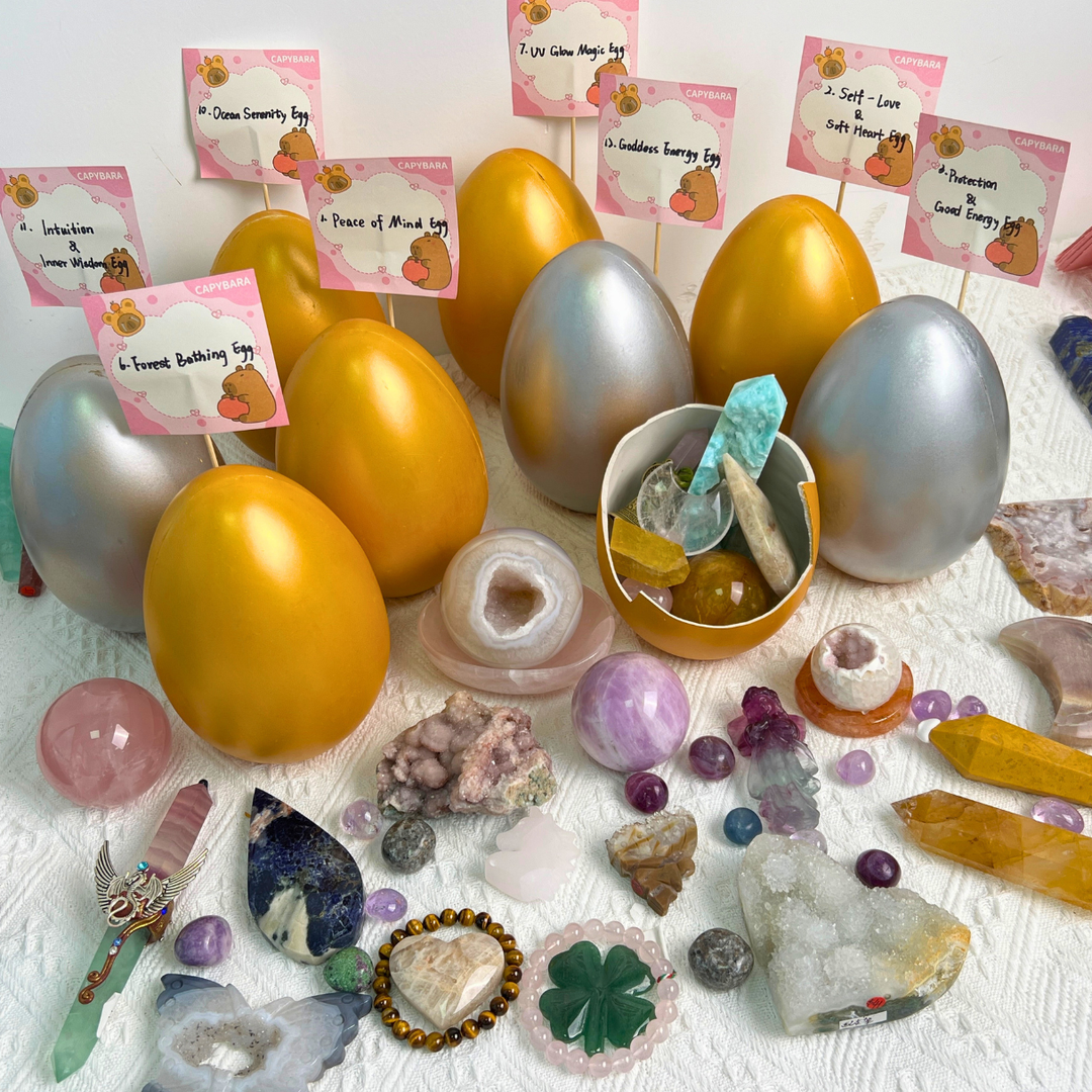 Kiki Crystal Golden Surprise Egg