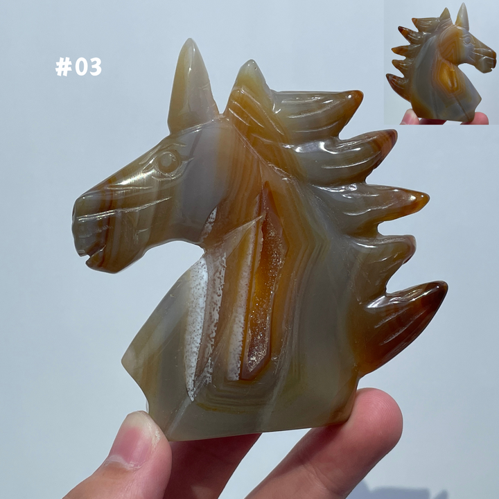 Unique,Agate Geode Unicorn