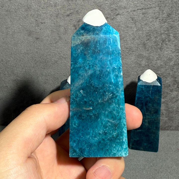 Blue Apatite Point