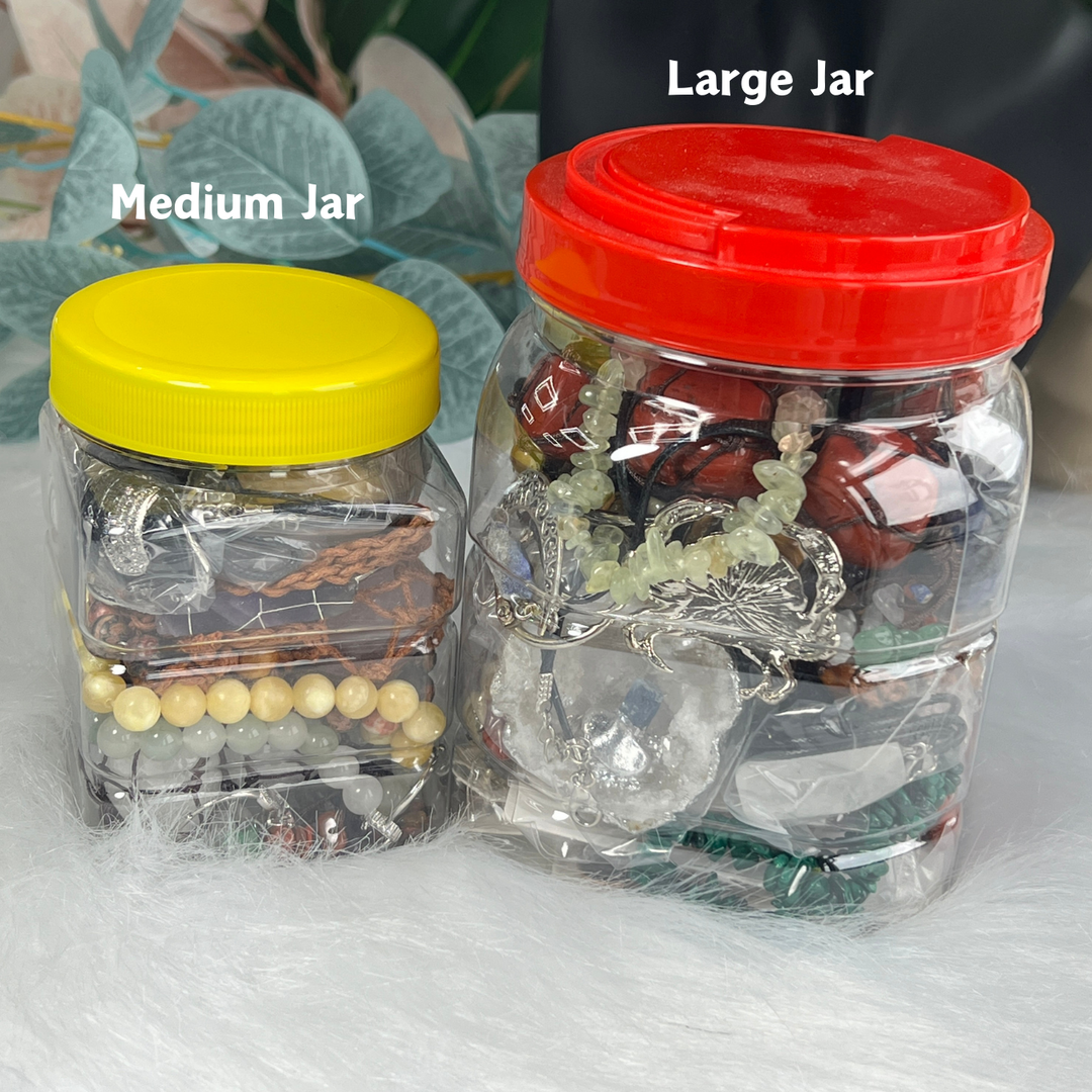 Crystal Jewelry Jar