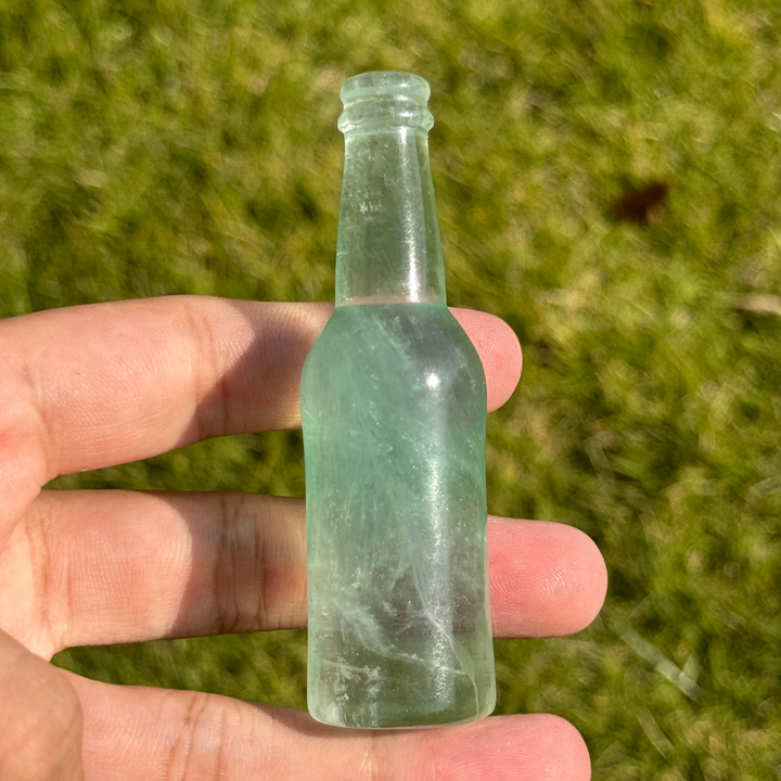 Natural Fluorite Bottle Ornament