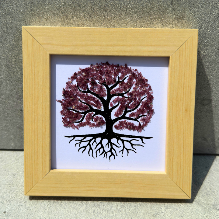 Tree of Life Roots Crystal Photo Frame