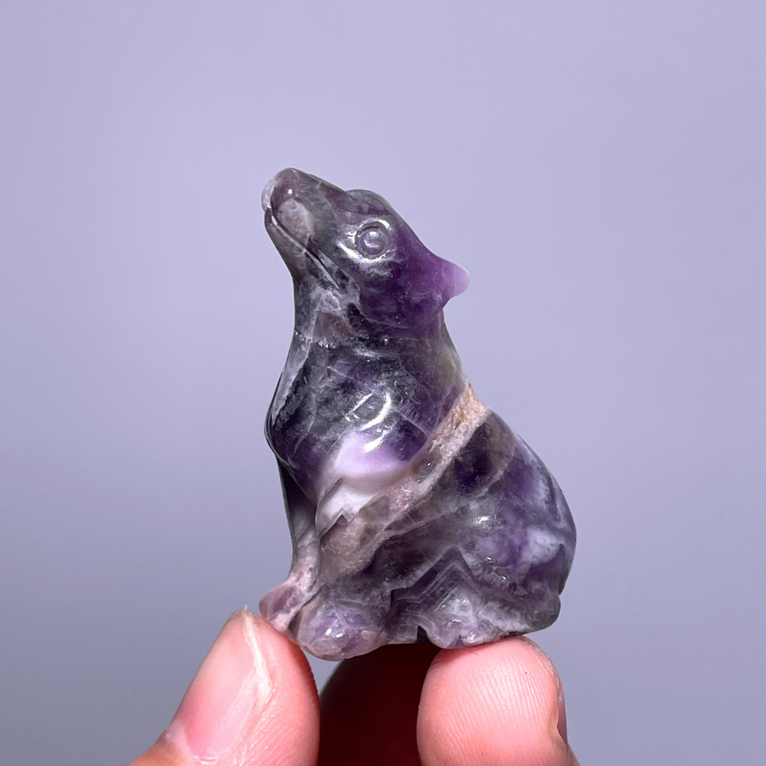 Mini Dream Amethyst Animal